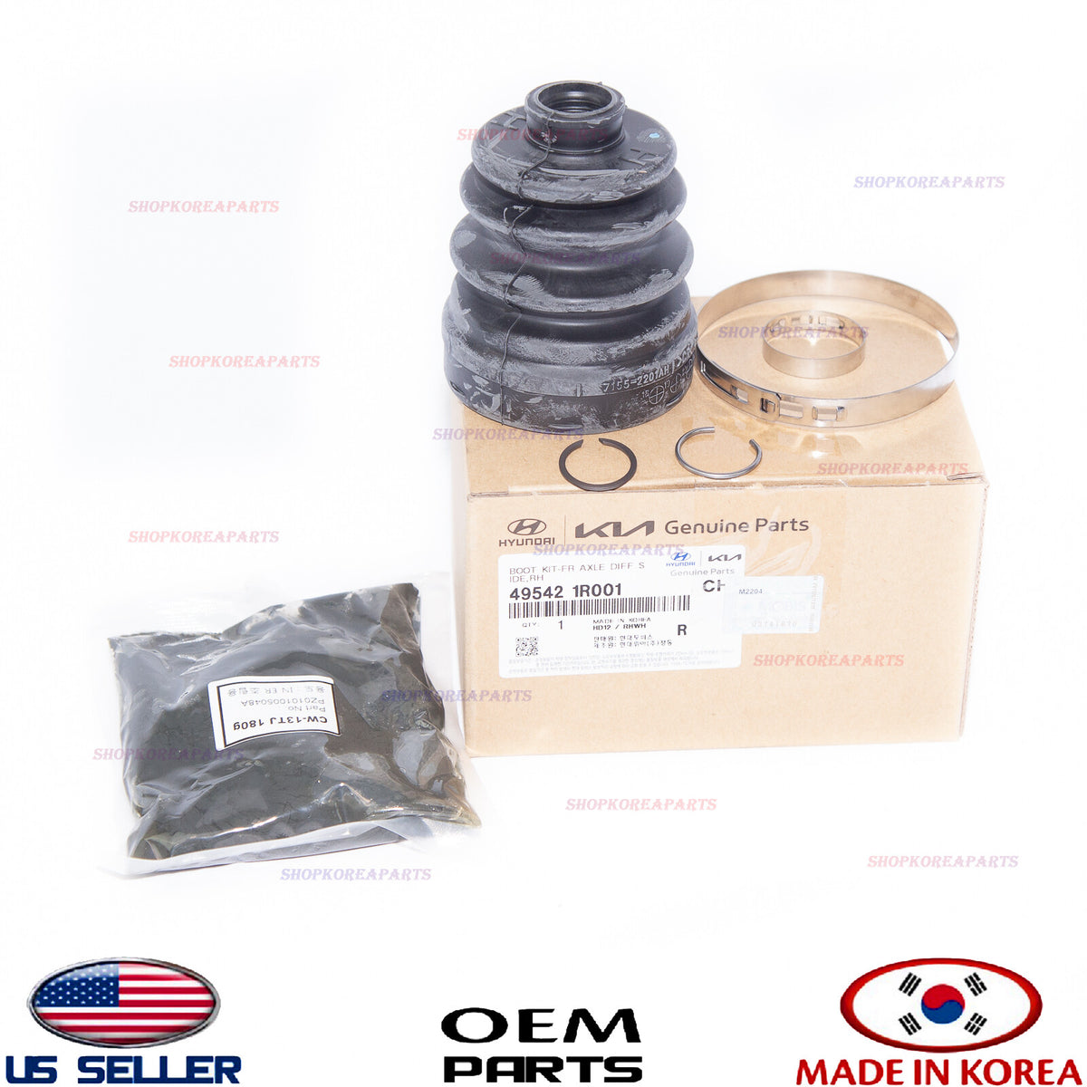 GENUINE Front Drive Shaft Inner Boot Kit RIGHT ⭐OEM⭐ Hyundai Accent 2012-2017
