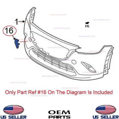 GENUINE Front Bumper Tow Eye Hook Cap Cover RIGHT ⭐OEM⭐ Mazda CX-3 2016-2022