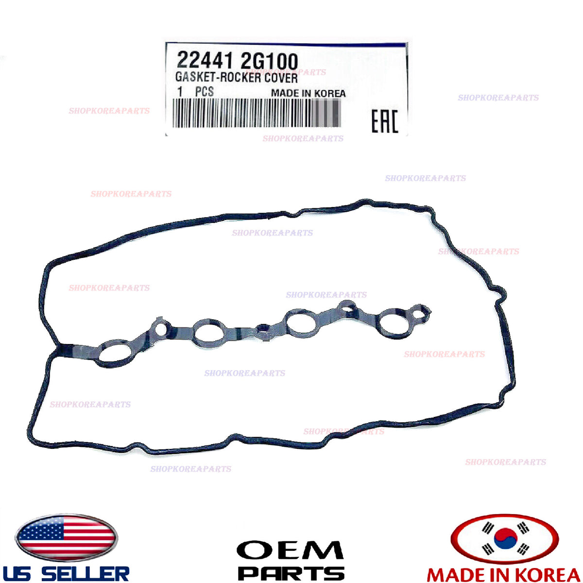 ✅GENUINE✅ Engine Valve Cover Gasket ⭐OEM⭐ HYUNDAI KIA 2.0 2.4 *See compatibility