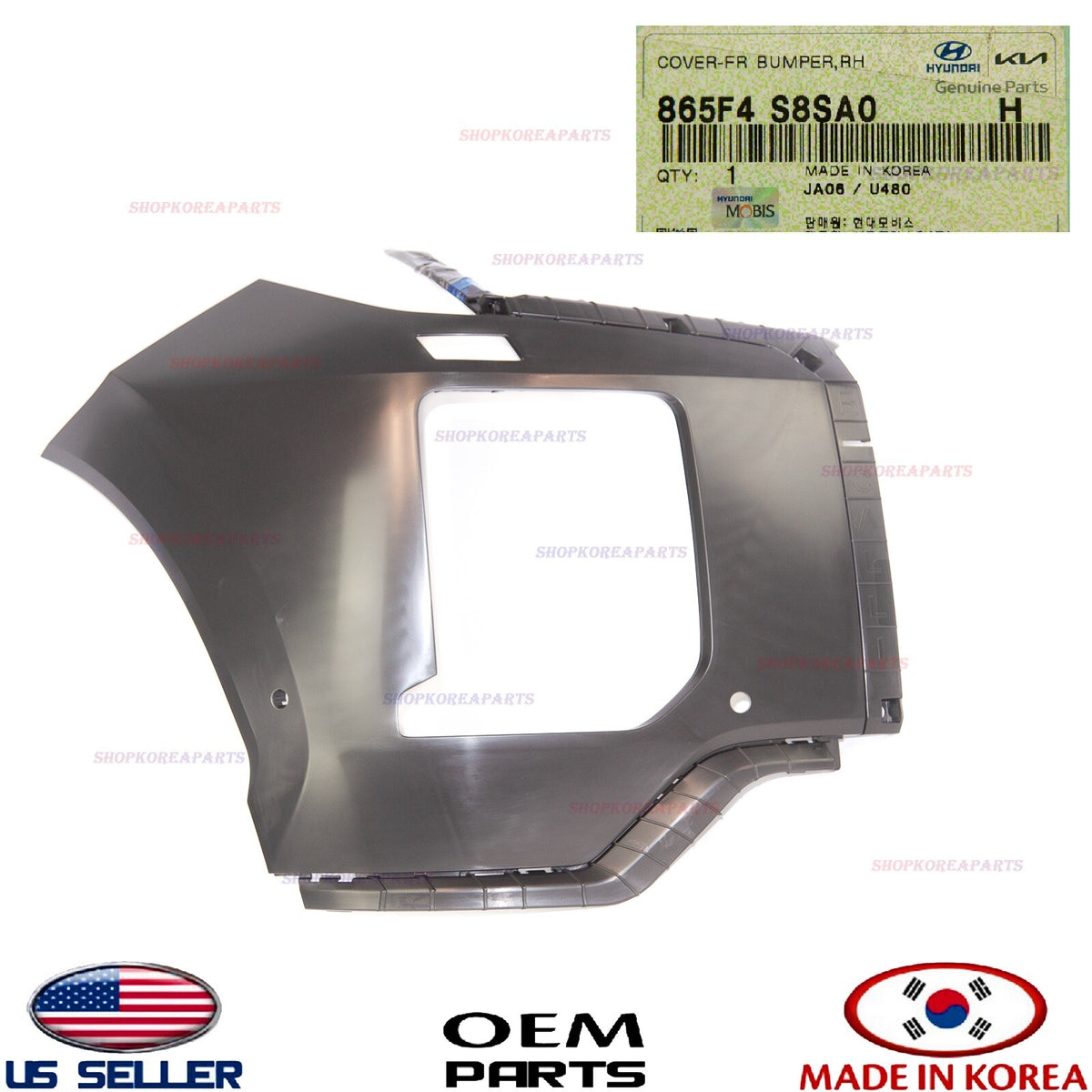 GENUINE Front Bumper Cover RIGHT Passenger ⭐OEM⭐ Palisade Calligraphy 2023-2025
