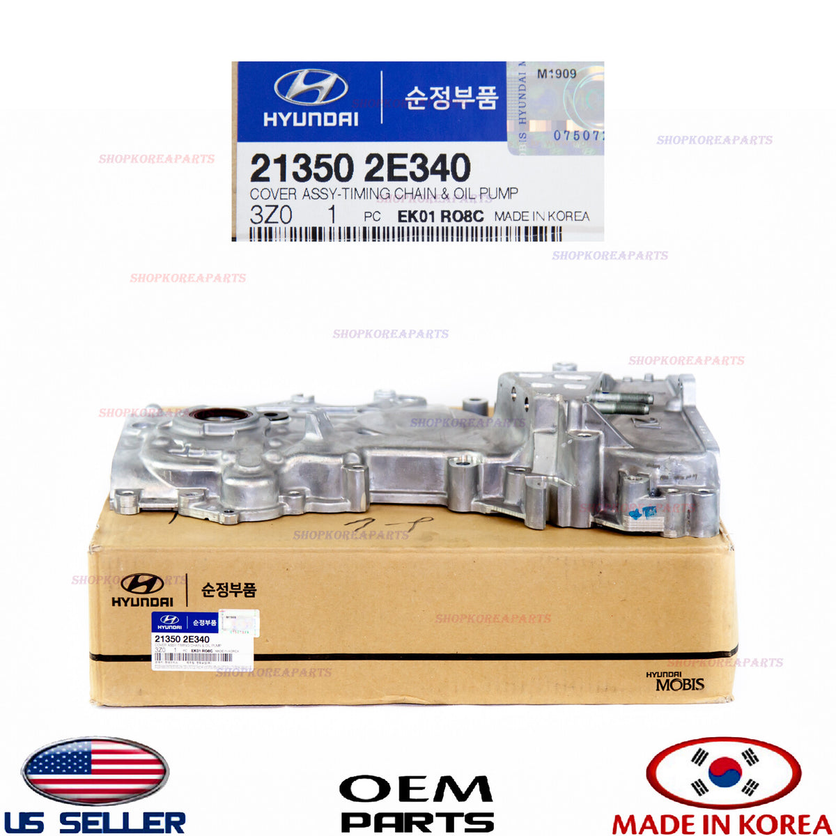 ENGINE TIMING COVER CHAIN FRONT ⭐OEM GENUINE⭐ HYUNDAI ELANTRA 2014-2020