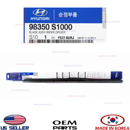 GENUINE Windshield Wiper Blade LEFT Driver Side ⭐ HYUNDAI KIA *See compatibility