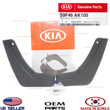 GENUINE Mud Guards Flaps Splash Shield REAR 2pcs ⭐OEM⭐ KIA TELLURIDE 2020-2022