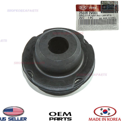 Radiator Insulator Lower Mount Bushing Rubber HYUNDAI KIA *See compatibility