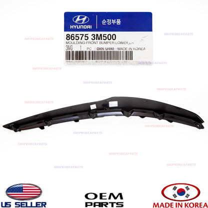 GENUINE Front Bumper Lower Molding LEFT Driver Side OEM Genesis SEDAN 2012-2014