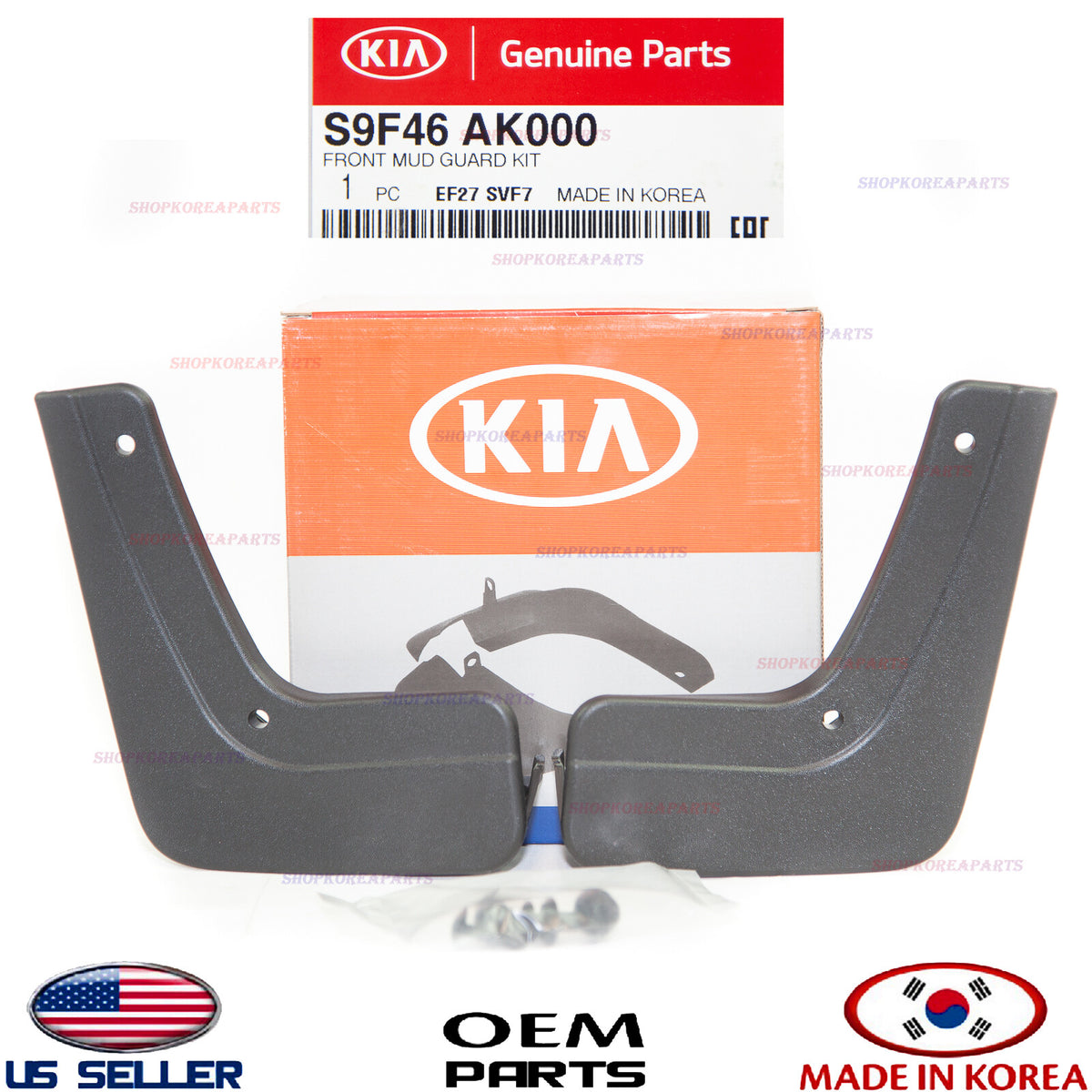 GENUINE Mud Guards Flaps Splash Shield FRONT 2pcs ⭐OEM⭐ KIA TELLURIDE 2020-2024