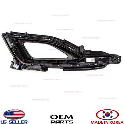 FRONT FOG LIGHT COVER RIGHT BEZEL TRIM FRAME GENUINE SONATA 2015-2017 86522C1110