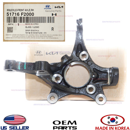 GENUINE Front Axle Steering Knuckle RIGHT ⭐OEM⭐ HYUNDAI KIA *See compatibility
