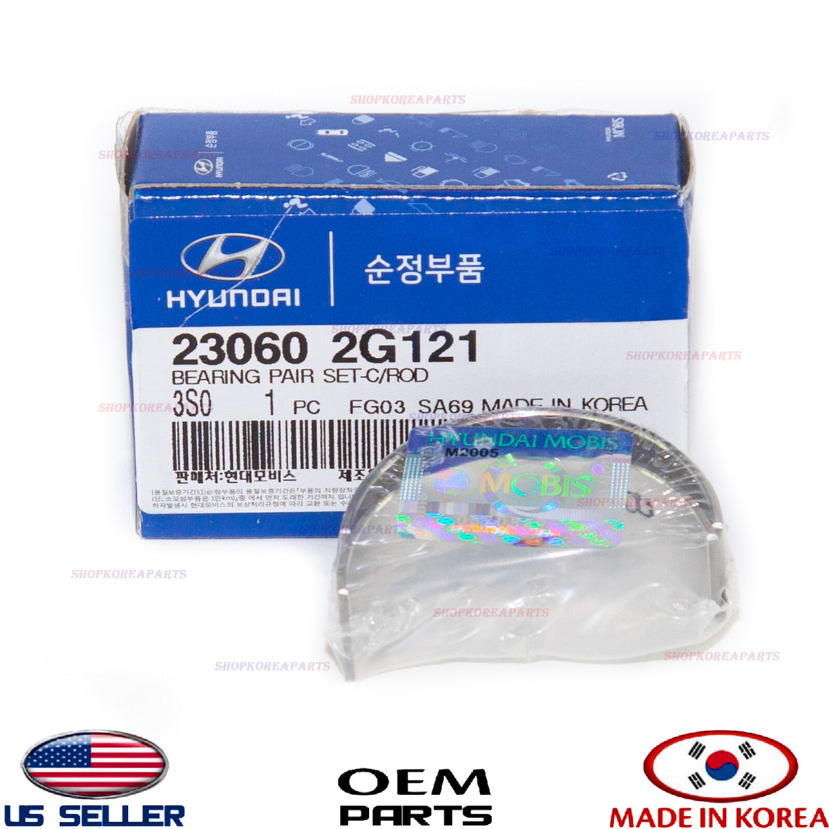CONNECTING ROD BEARING Single Pair For One GENUINE HYUNDAI KIA See compatibility