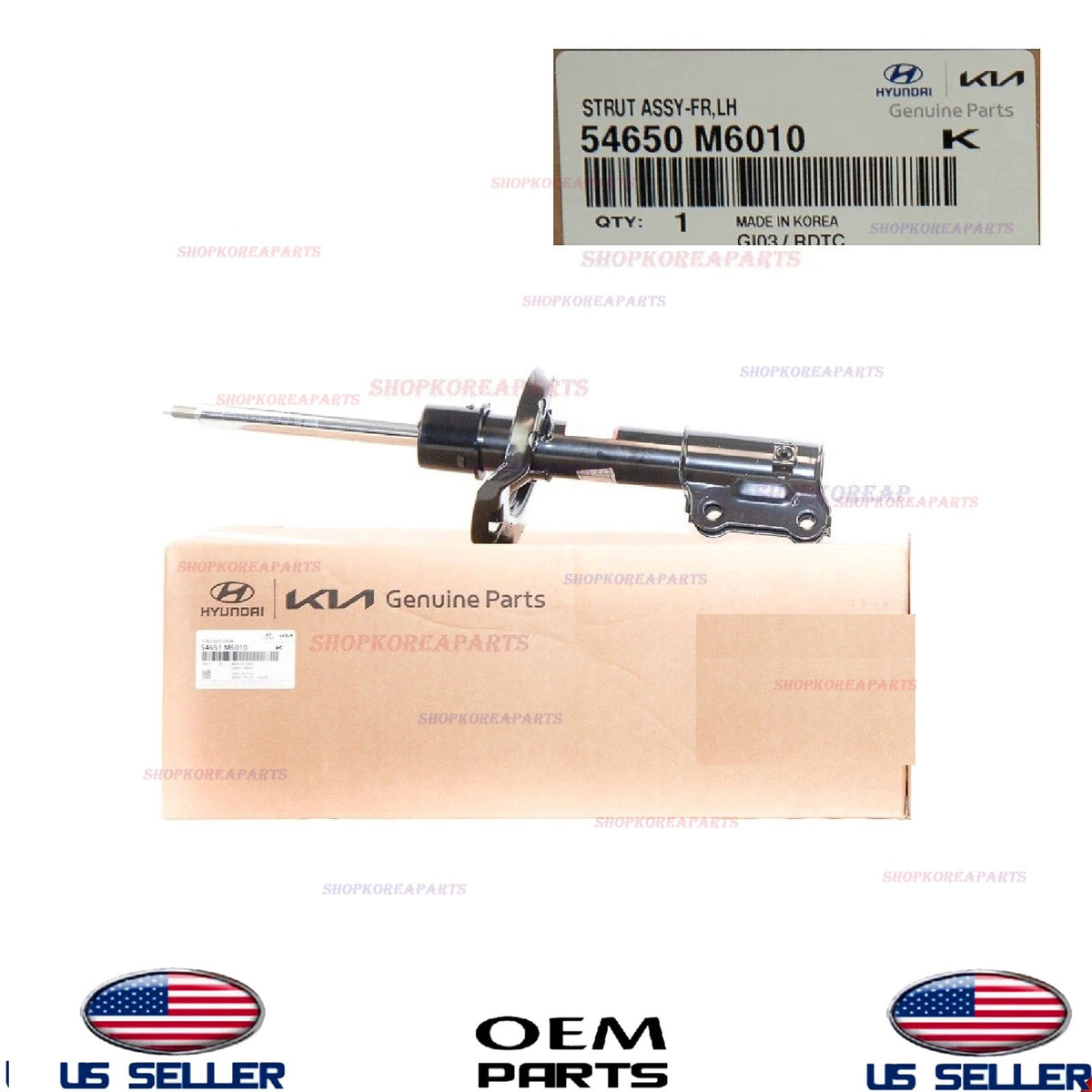 GENUINE Front Suspension Strut LEFT Driver Side OEM KIA FORTE 2019-2024