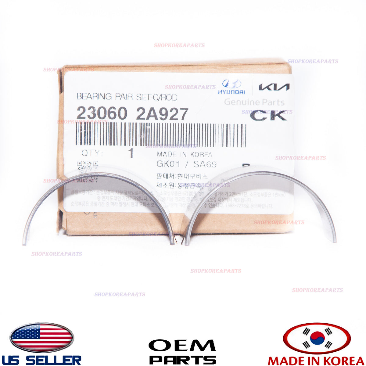 GENUINE Connecting Rod Bearings ⭐OEM⭐ HYUNDAI KIA DIESEL 23060-2A927