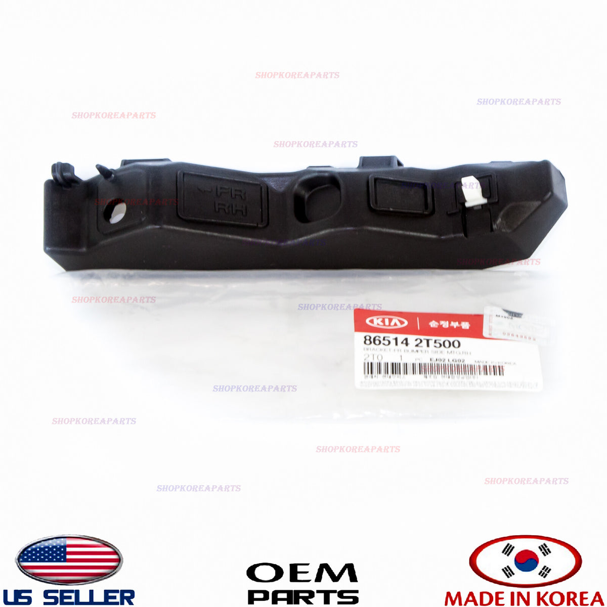 GENUINE Bumper Retainer Bracket Front Right Passenger Side OEM Kia Optima 14-15