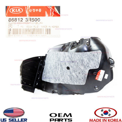 GENUINE Fender Liner Front RIGHT Passenger Side OEM KIA CADENZA 14-16 868123R500