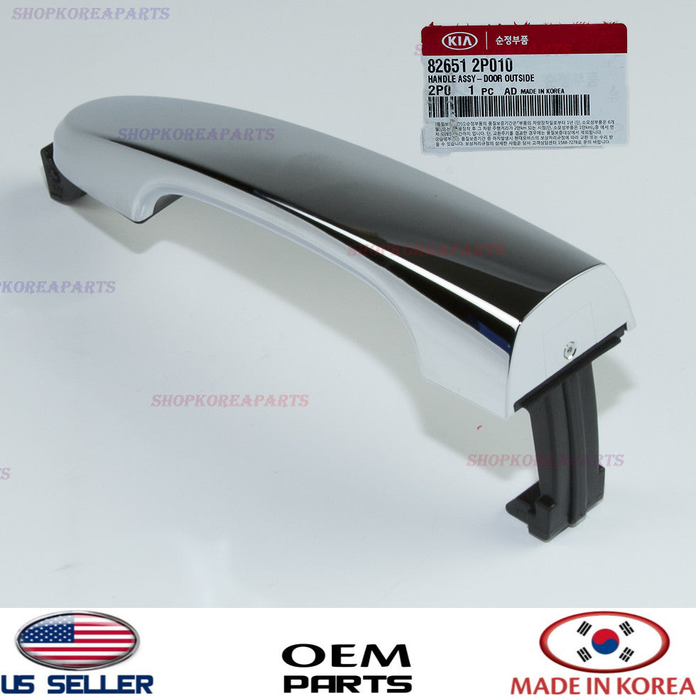 GENUINE OEM Outside Door Handle Front Rear Left Right CHROME KIA SORENTO 2011-15