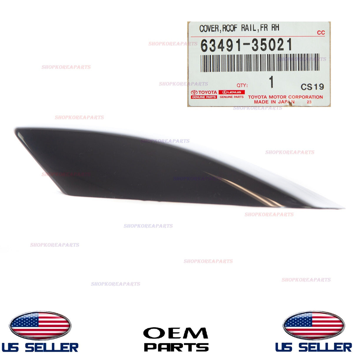 GENUINE Cover Cap Roof Rack Front RIGHT Passenger Side ⭐OEM⭐ 4Runner 2003-2009