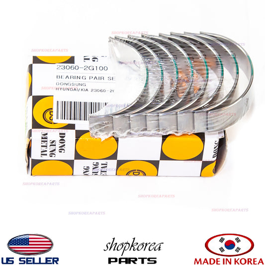 Сonnecting Rod Bearing Set 8pcs fits for Various Hyundai Kia *See compatibility