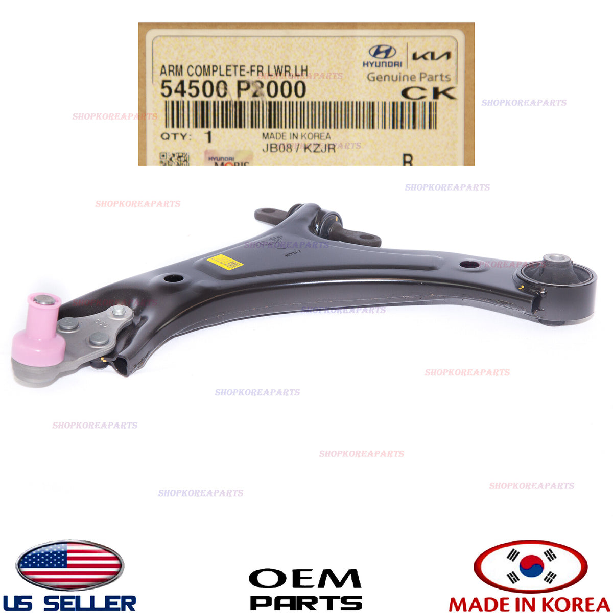 GENUINE Front Lower Control Arm LEFT Driver Side OEM 2021-26 Santa Cruz Sorento