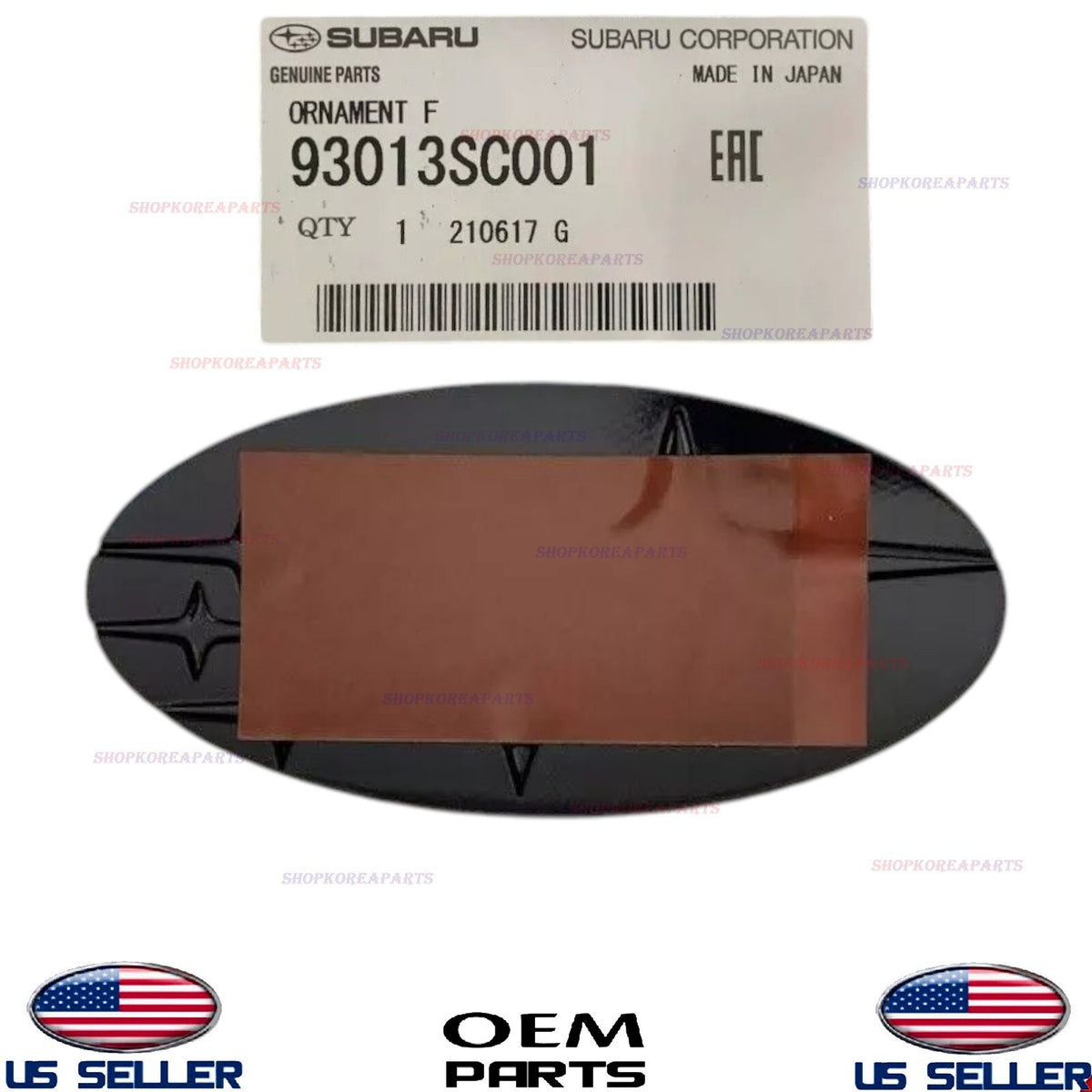 GENUINE Front Grille Emblem Logo ⭐OEM⭐ Subaru Forester 2009-13 Outback 2010-12