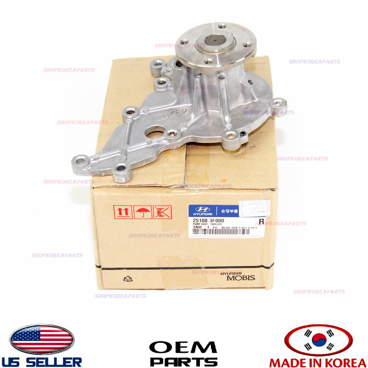 GENUINE Coolant Water Pump OEM K900 Equus Genesis G80 G90 4.6L 5.0L 2010-2022