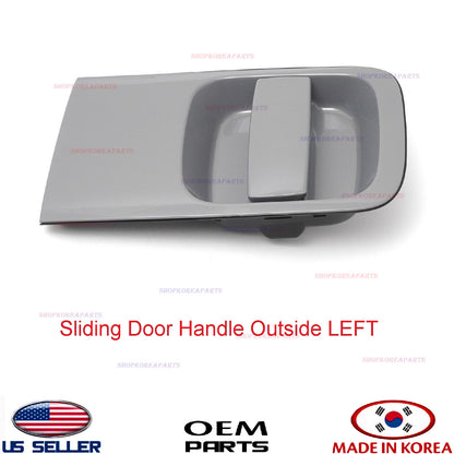 GENUINE Sliding Door Handle Outside LEFT ⭐OEM⭐ Starex H1 Grand Starex i800 imax