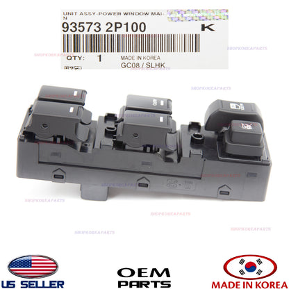 GENUINE Power Window Main Switch Front left Side "AUTO" OEM Kia Sorento 2011-15
