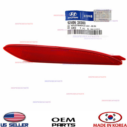 GENUINE OEM Bumper Reflector Rear RIGHT Passenger Side 2011-2013 Hyundai Elantra