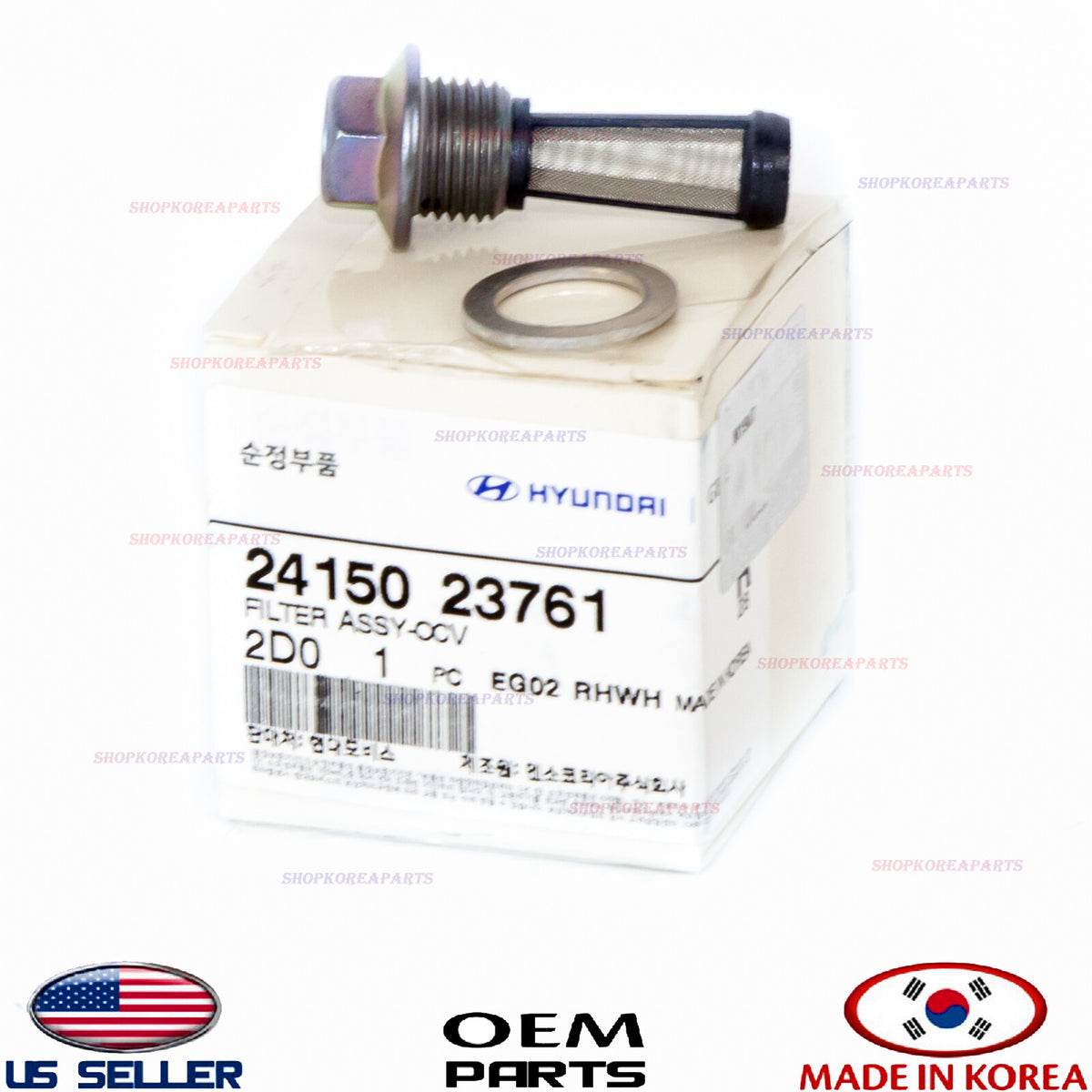 GENUINE OCV Oil Control Valve Filter OEM VARIOUS HYUNDAI KIA 2002-2012