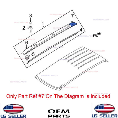 GENUINE Cover Cap Roof Rack Rear RIGHT Passenger ⭐OEM⭐ Grand Vitara 2009-2013