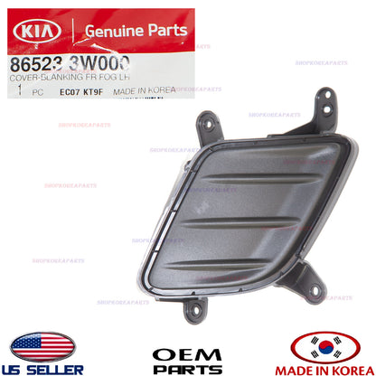 GENUINE Front Bumper Fog Lamp Hole Cover LEFT Driver Side OEM Kia Sportage 11-13