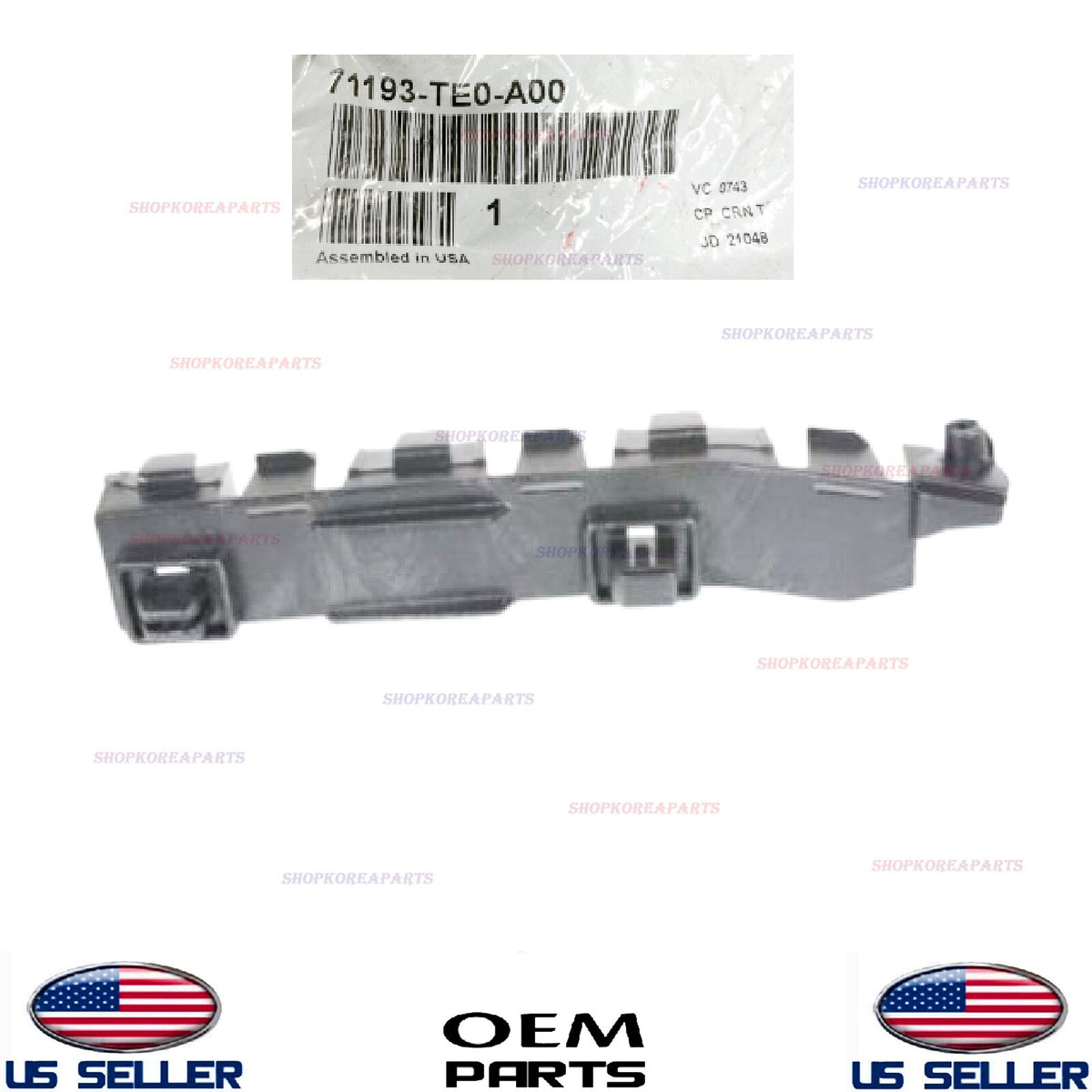 GENUINE Front Bumper Bracket RIGHT Passenger Side OEM Accord 2dr Coupe 2008-12