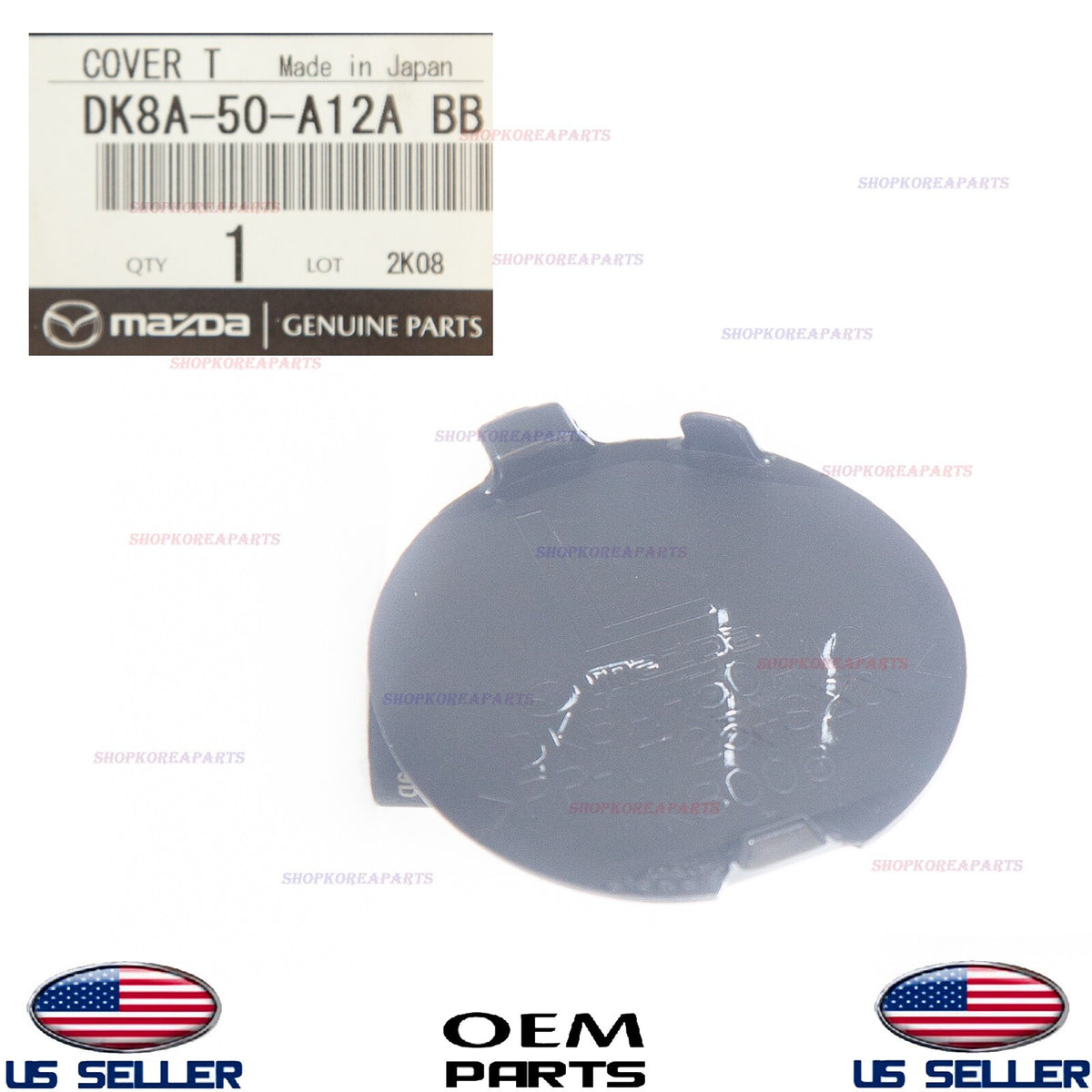 GENUINE OEM Front Bumper Tow Eye Hook Cap Cover Left Mazda CX-3 2016-2022