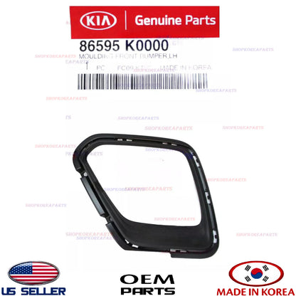 GENUINE Front Bumper Lamp Bezel Cover LEFT Driver ⭐OEM⭐ KIA SOUL 2020-2022