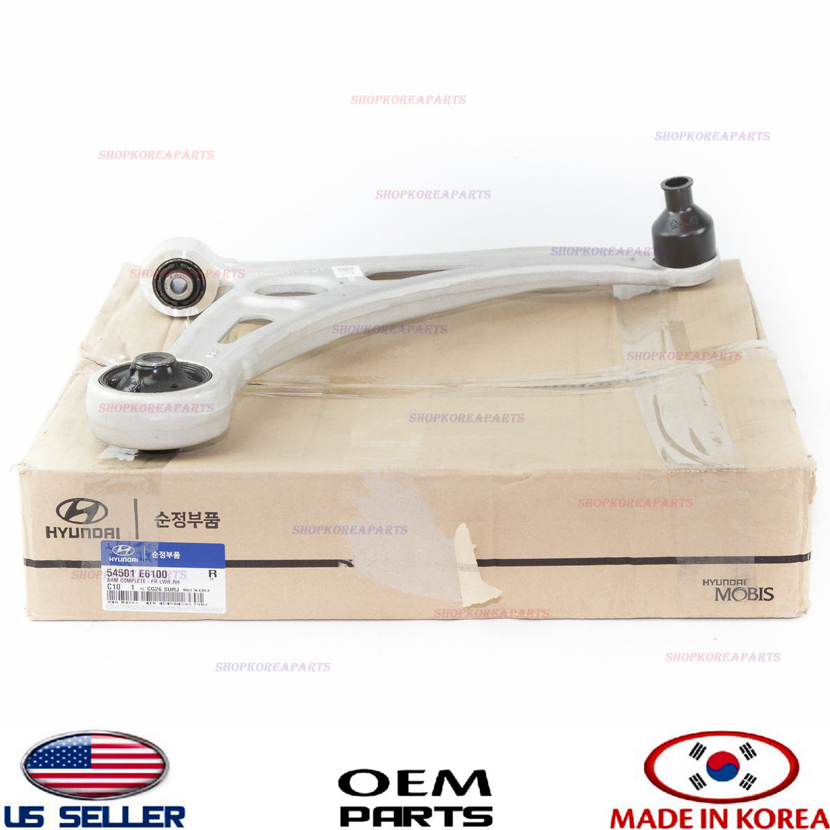GENUINE Front Lower Control Arm ALUMINUM Passenger Side OEM SONATA OPTIMA HYBRID