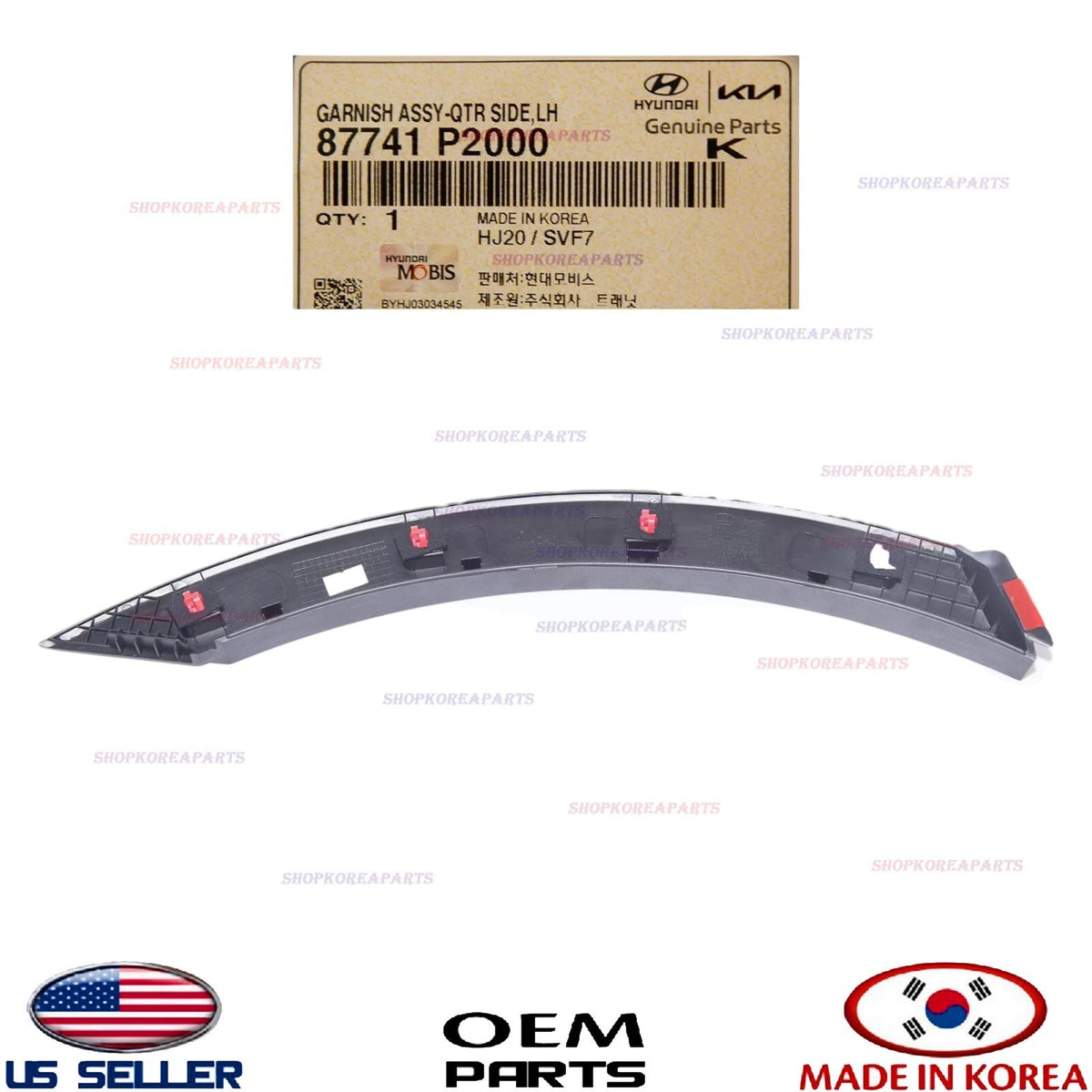 GENUINE Rear Fender Wheel Arch Molding LEFT Driver Side ⭐OEM⭐ Sorento 2021-2025