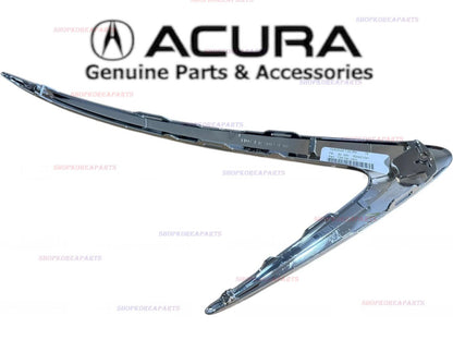 19 - 22 ACURA ILX DRIVER LEFT BUMPER FOG LIGHT GRILL GRILLE MOLDING TRIM CHROME