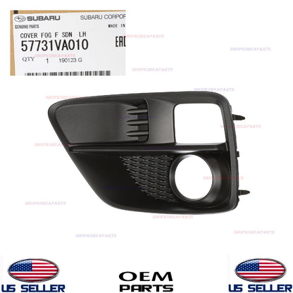 GENUINE Fog Lamp Bezel Cover LEFT Driver Side ⭐OEM⭐ WRX & STI 2015-2017