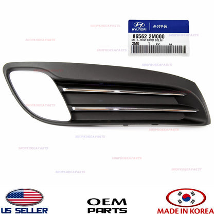 GENUINE Front Bumper Fog Lamp Hole Cover Right Passenger OEM Genesis Coupe 09-12
