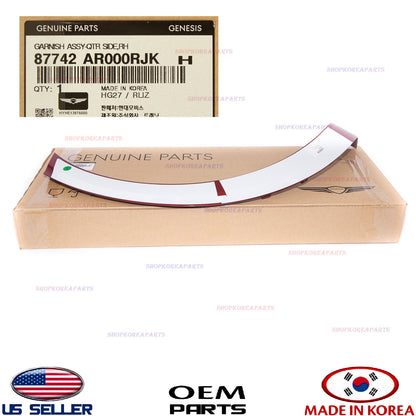 GENUINE Red Rear Fender Wheel Molding RIGHT Passenger OEM GV70 non Sport 2022-26