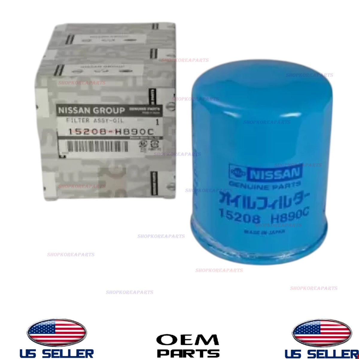 GENUINE OEM Oil Filter Nissan Silvia S13 Z32 Fairlady Skyline R32/R33/R34 GT-R