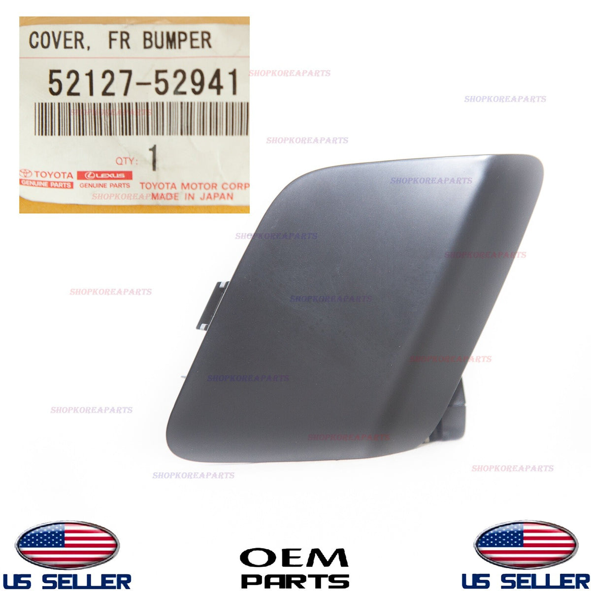 GENUINE Front Bumper Tow Eye Hook Cap Cover ⭐OEM⭐ Toyota Prius C 2012-2014