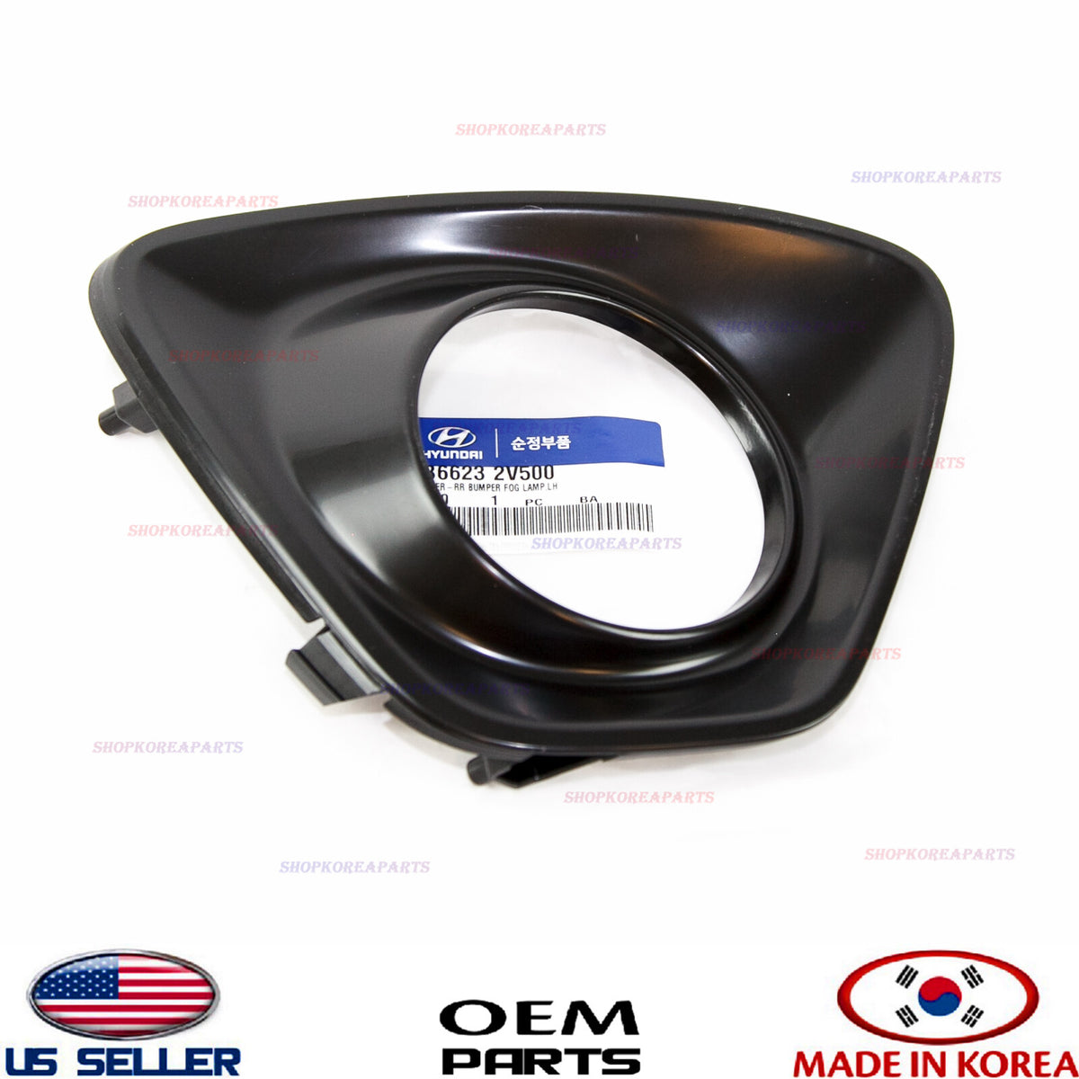GENUINE Rear Left Reflector Cover Fog Lamp Bezel OEM Veloster Turbo 2012-2017