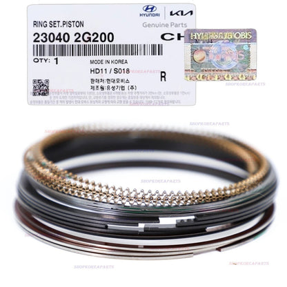✅GENUINE✅ Engine Piston Rings Set for Various Hyundai Kia 2.4L See compatibility