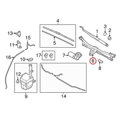 ✅GENUINE✅ Windshield Wiper Linkage ⭐OEM⭐ Kia Optima 2011-2015 98120-2T000