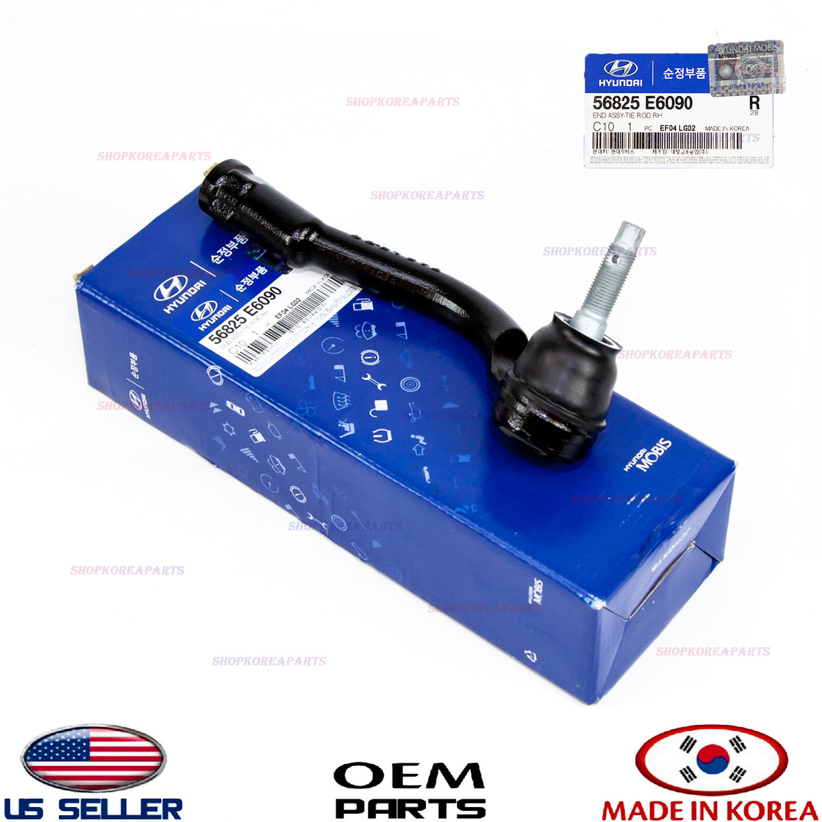 GENUINE Outer Tie Rod End RIGHT Passenger Side OEM Hyundai Kia See compatibility