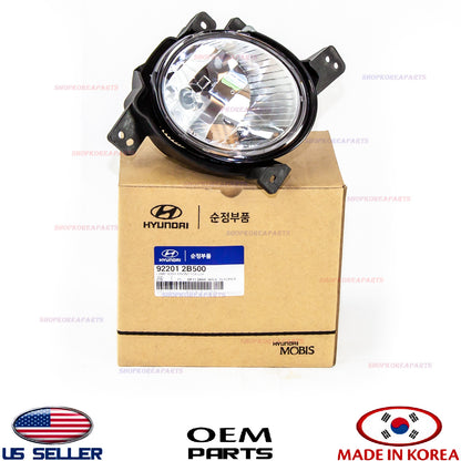 GENUINE Front Fog Light Lamp LEFT Driver Side ⭐OEM⭐ Hyundai SANTA FE 2010-2012
