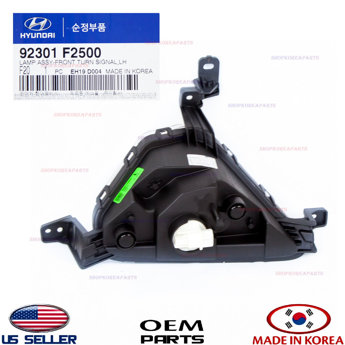 LAMP FRONT TURN SIGNAL LEFT ⭐GENUINE⭐ HYUNDAI ELANTRA SEDAN 2019-2020
