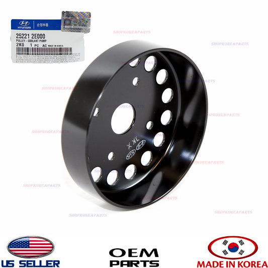 Water Pump Pulley ⭐GENUINE⭐ ELANTRA TUCSON SOUL FORTE KONA VELOSTER 252212E000