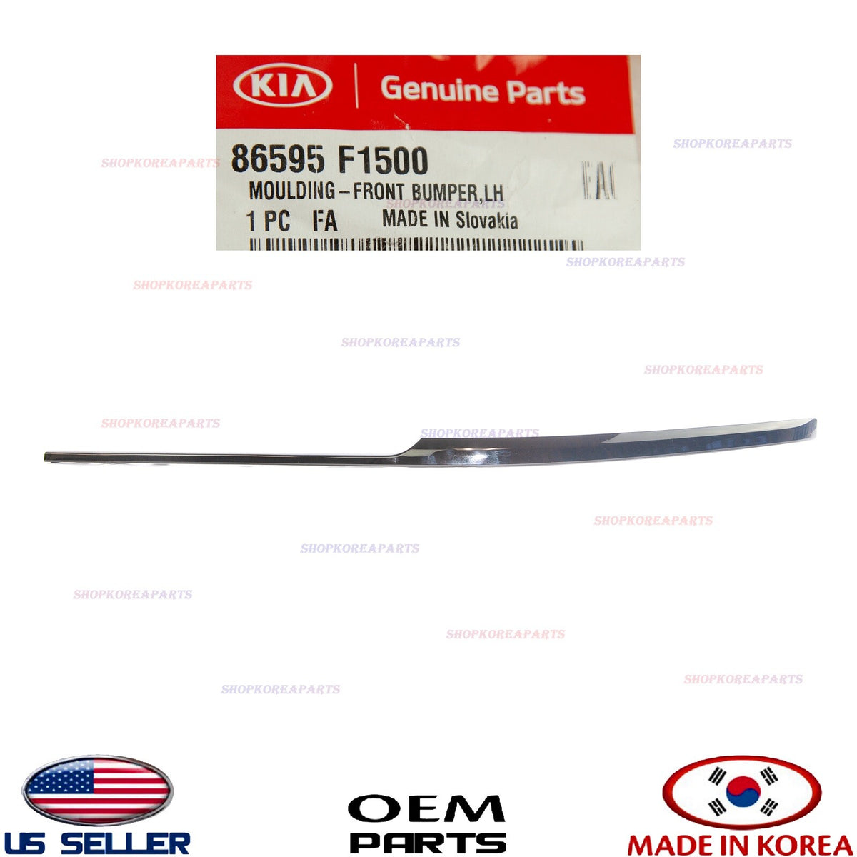 GENUINE Front Bumper Centr Molding LEFT Driver Side ⭐OEM⭐ Kia Sportage