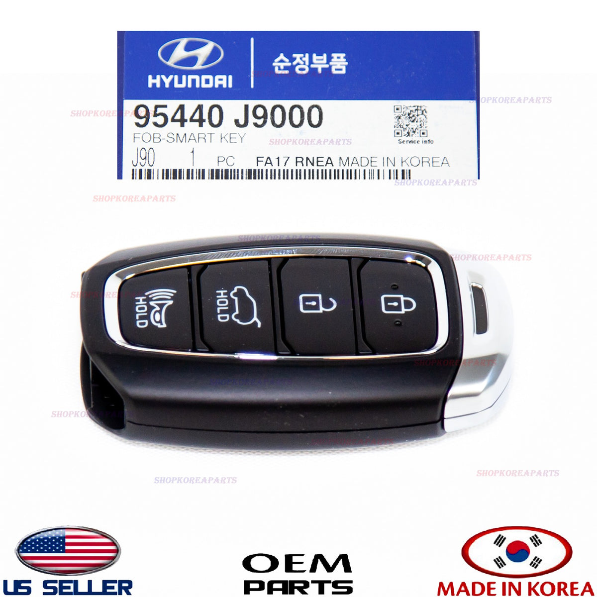 1pcs GENUINE SMART KEY REMOTE CONTROL Hyundai KONA 2018-2019 95440J9000