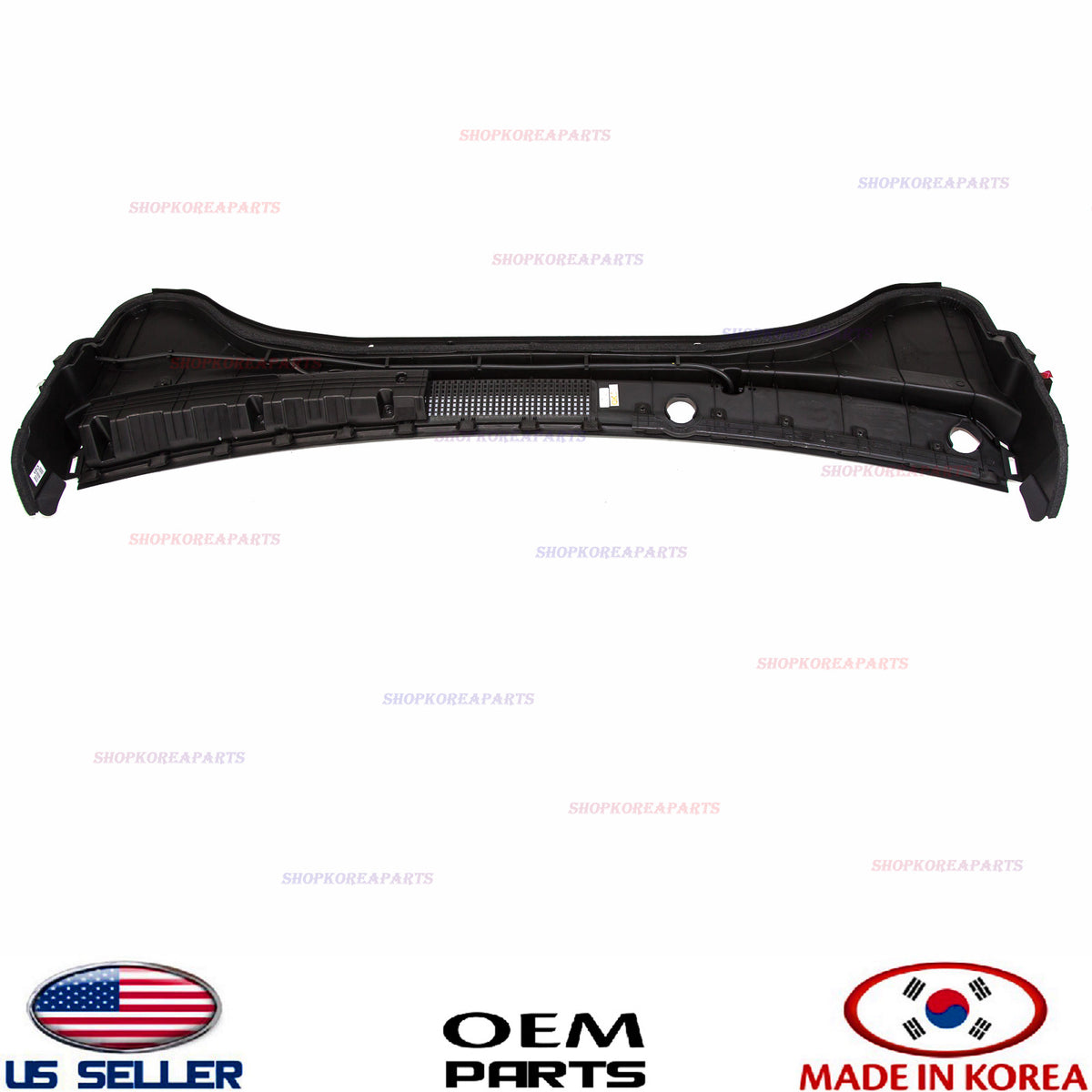 GENUINE Cowl Top Panel Vent Windshield Wiper Motor Cover OEM Elantra 2017-2018